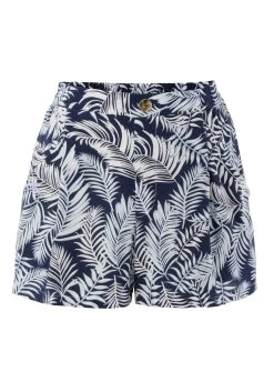 Aniston CASUAL Short Met Bloemen- Of Bladdessin - Leuk Zijn Beide 23 Aniston CASUAL Short Met Bloemen- Of Bladdessin - Leuk Zijn Beide -Beroemde Badkleding Winkel aniston casual short met bloemen of bladdessin leuk zijn beide blauw 7