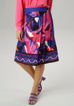 Vivance Gedessineerde Jurk Met Bloemmotief 23 Vivance Gedessineerde Jurk Met Bloemmotief -Beroemde Badkleding Winkel aniston selected zomerrok