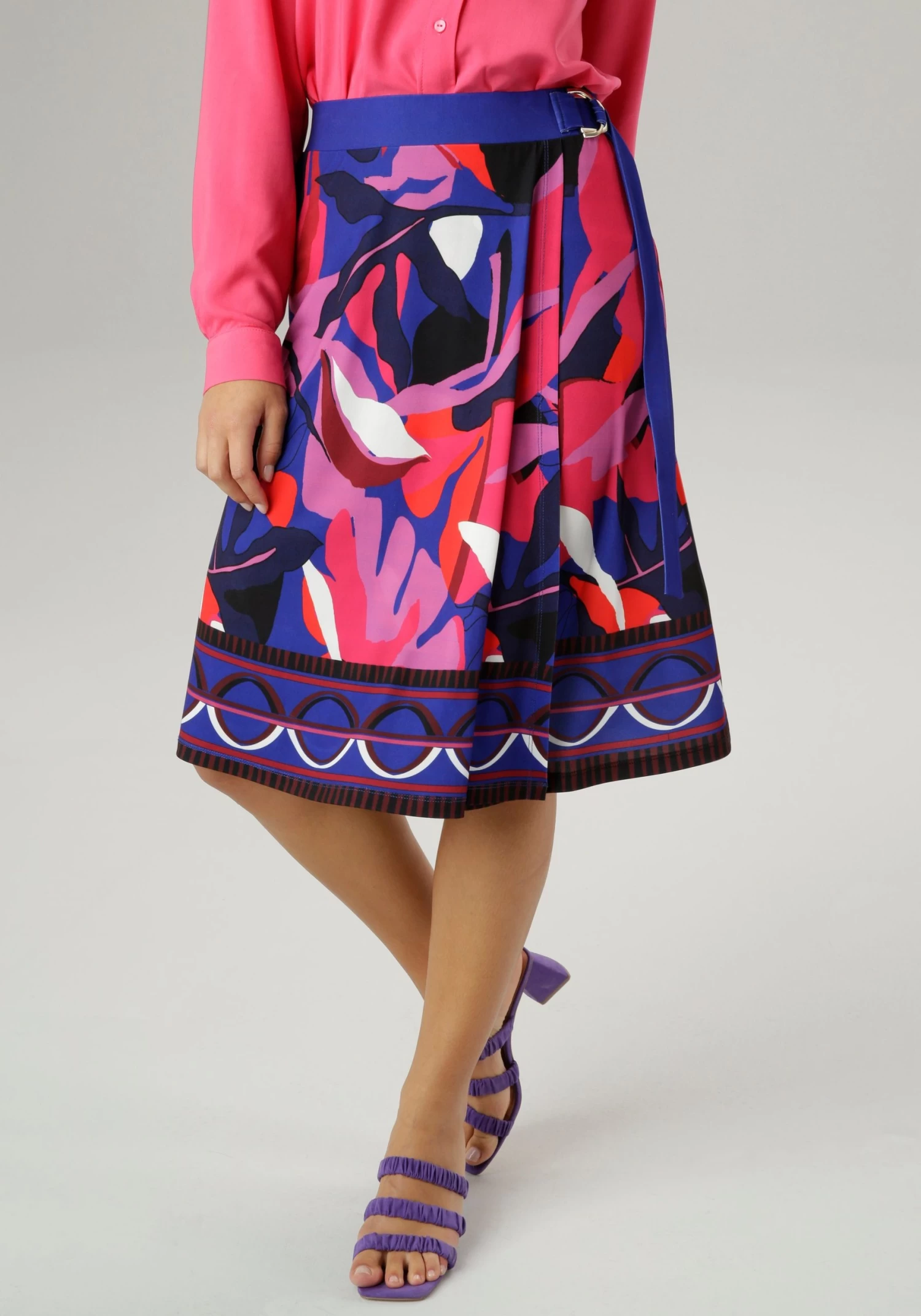 Vivance Gedessineerde Jurk Met Bloemmotief 7 Vivance Gedessineerde Jurk Met Bloemmotief - Image 7