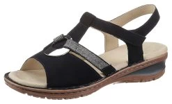 Alife And Kickin Short JanaAK-A (1-delig) -Beroemde Badkleding Winkel ara sandalen hawai met modieuze glitterbandjes blauw