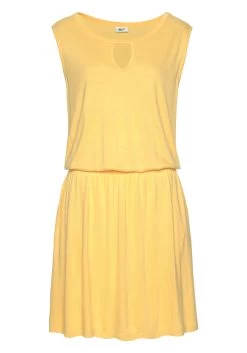 S.Oliver RED LABEL Beachwear Jerseyjurk -Beroemde Badkleding Winkel beachtime geel 1