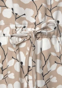 Beachtime Jerseyjurk Met Bloemmotief 20 Beachtime Jerseyjurk Met Bloemmotief -Beroemde Badkleding Winkel beachtime jerseyjurk met bloemmotief beige 4