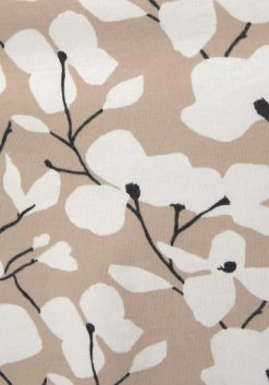 Beachtime Jerseyjurk Met Bloemmotief 21 Beachtime Jerseyjurk Met Bloemmotief -Beroemde Badkleding Winkel beachtime jerseyjurk met bloemmotief beige 5