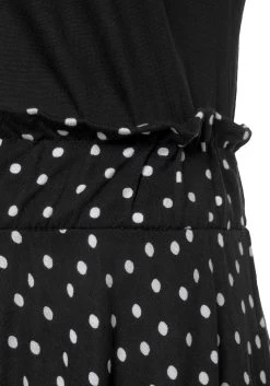 Beachtime Jerseyjurk Met Paperbag-band 22 Beachtime Jerseyjurk Met Paperbag-band -Beroemde Badkleding Winkel beachtime jerseyjurk met paperbag band zwart 5