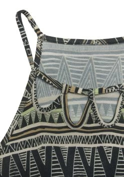 Beachtime Jerseyjurk Met Print All-over -Beroemde Badkleding Winkel beachtime jerseyjurk met print all over zwart 4