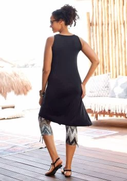 Beachtime Lange Top Met Een Asymmetrische Zoom -Beroemde Badkleding Winkel beachtime lange top met een asymmetrische zoom zwart 5