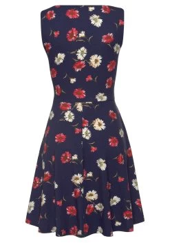 Beachtime Strandjurk Met Bloemenprint -Beroemde Badkleding Winkel beachtime strandjurk met bloemenprint blauw 15