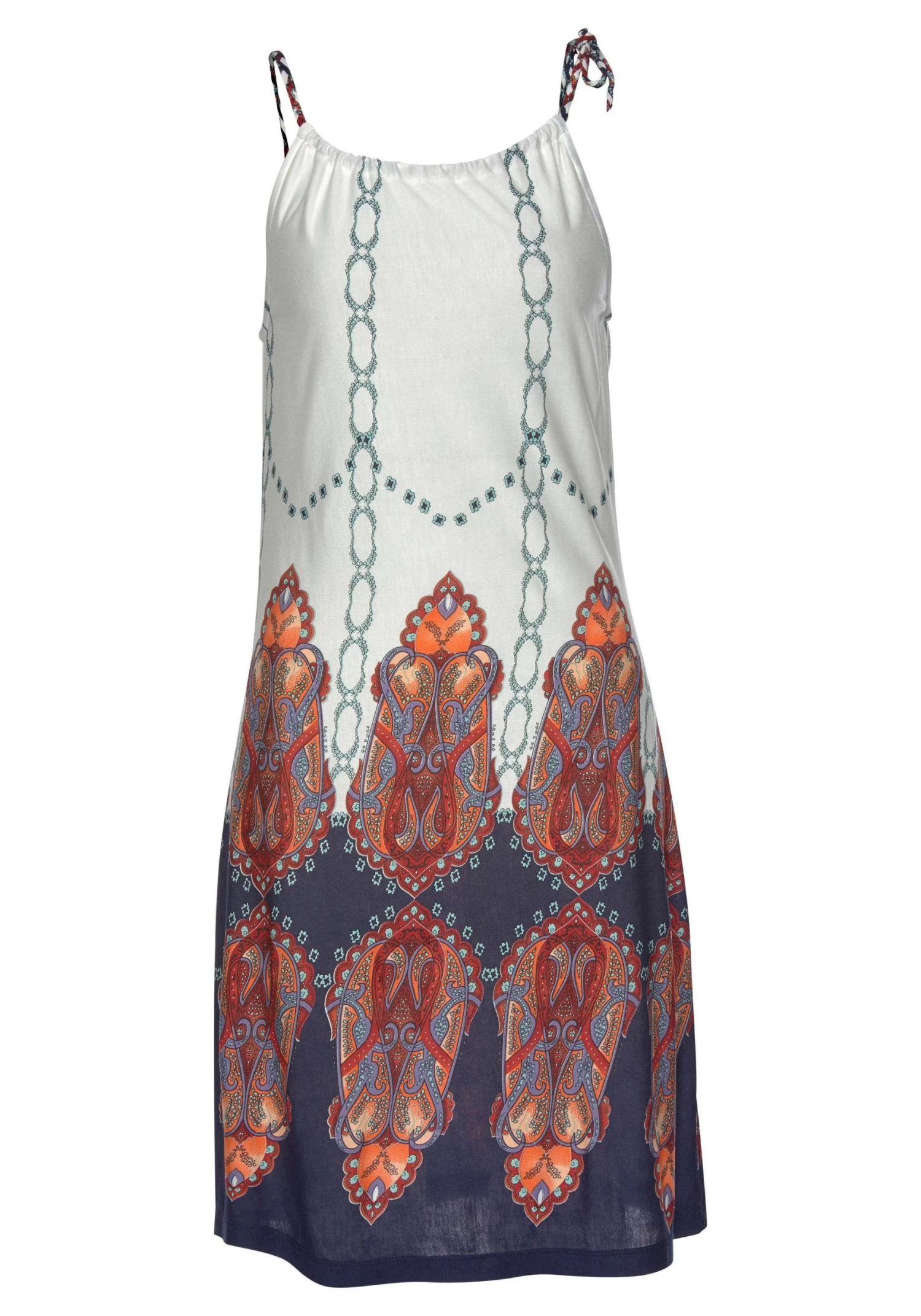 Beachtime Strandjurk Met Gevlochten Bandjes 2 Beachtime Strandjurk Met Gevlochten Bandjes - Image 2