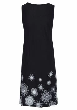 Beachtime Strandjurk Met Grafische Print -Beroemde Badkleding Winkel beachtime strandjurk met grafische print zwart 4