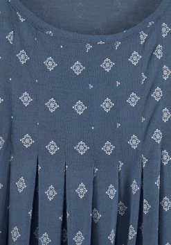 Beachtime Strandjurk Met Ornamentprint -Beroemde Badkleding Winkel beachtime strandjurk met ornamentprint blauw 6