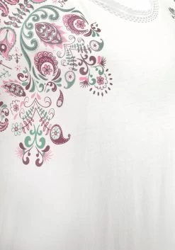 Beachtime T-shirt Met Fijne Kant Bij De Hals 21 Beachtime T-shirt Met Fijne Kant Bij De Hals -Beroemde Badkleding Winkel beachtime t shirt met fijne kant bij de hals beige 7