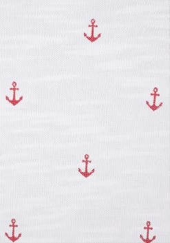 Beachtime T-shirt Met Maritieme Ankerprint (Set Van 2) -Beroemde Badkleding Winkel beachtime t shirt met maritieme ankerprint set van 2 multicolor 5