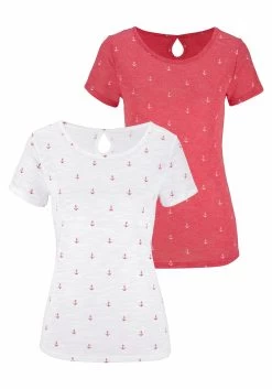 Only Short ONLTOKYO HW LINEN BLEND SHORTS PNT NOOS 35 Only Short ONLTOKYO HW LINEN BLEND SHORTS PNT NOOS -Beroemde Badkleding Winkel beachtime t shirt met maritieme ankerprint set van 2 multicolor 7