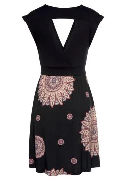 Beachtime Zomerjurk Met Neklijn Aan De Achterkant -Beroemde Badkleding Winkel beachtime zomerjurk met neklijn aan de achterkant zwart 9