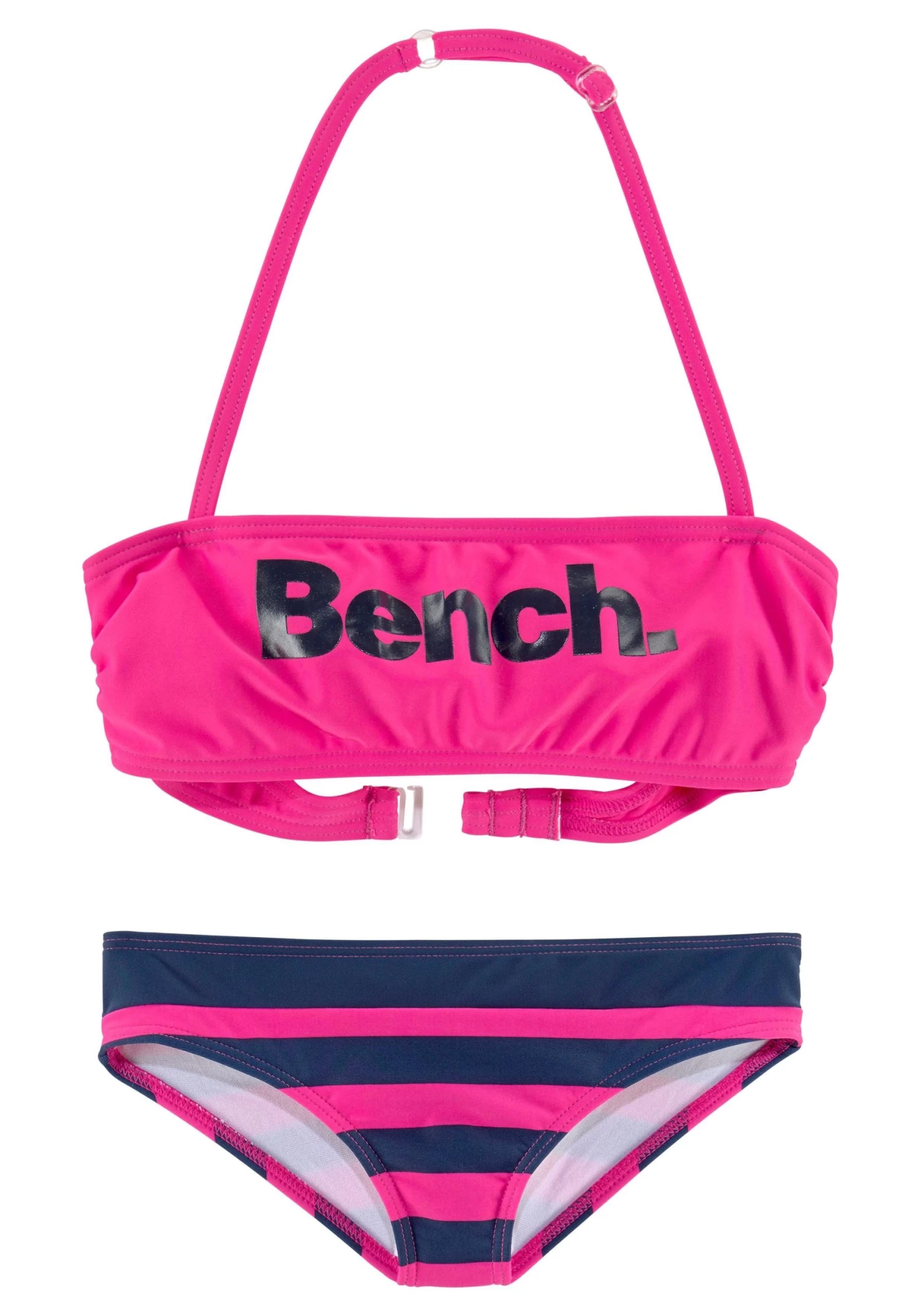 Bench. Bandeaubikini Met Grote Logoprint 1 Bench. Bandeaubikini Met Grote Logoprint