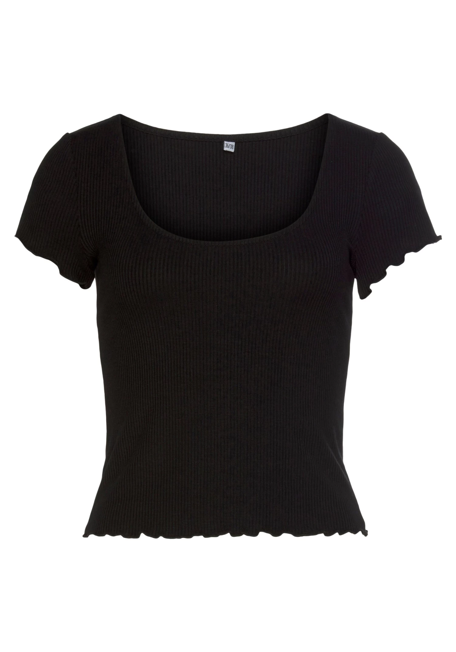 Bench. Shirt Met Korte Mouwen Van Zacht Ribmateriaal 2 Bench. Shirt Met Korte Mouwen Van Zacht Ribmateriaal - Image 2