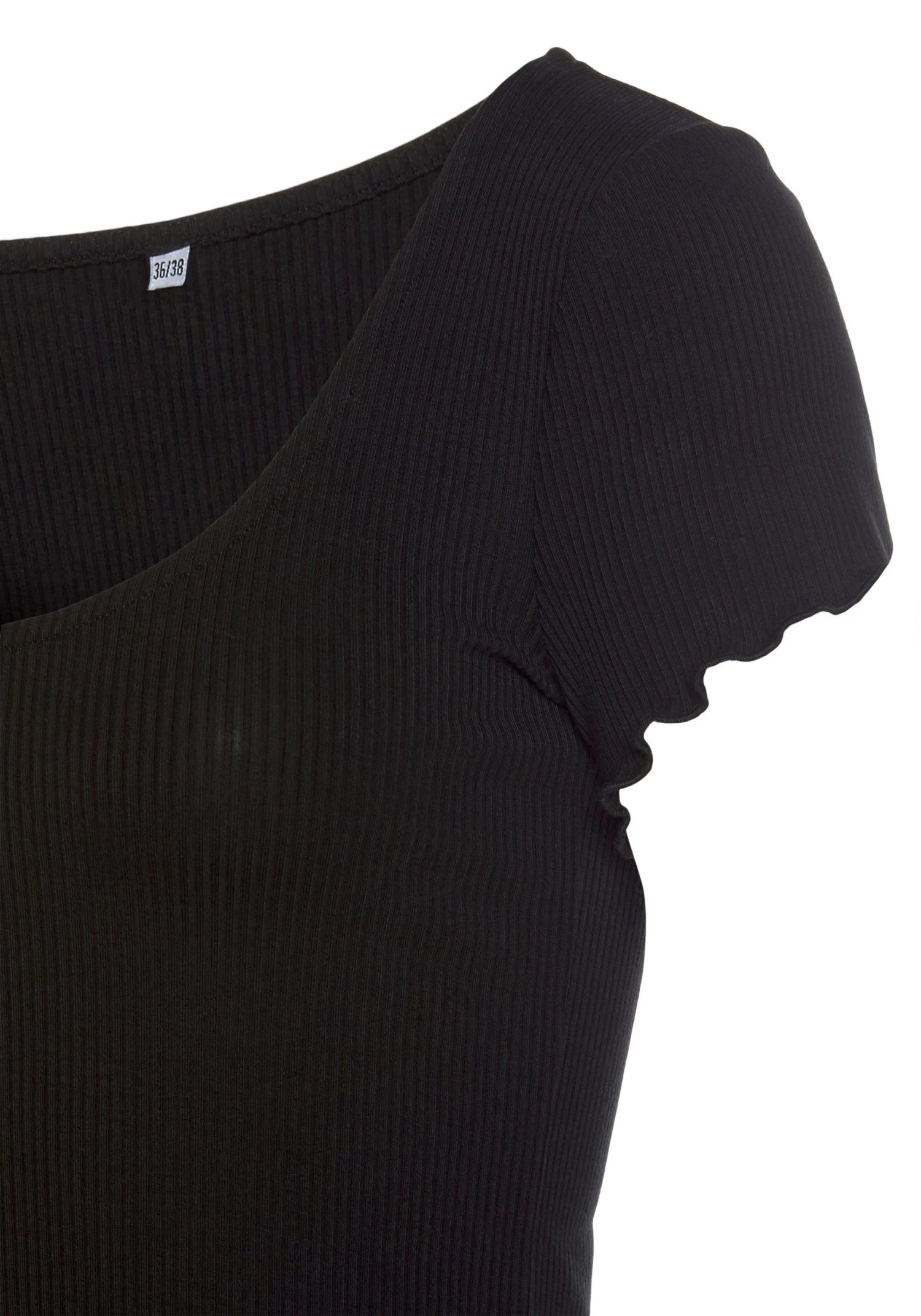 Bench. Shirt Met Korte Mouwen Van Zacht Ribmateriaal 5 Bench. Shirt Met Korte Mouwen Van Zacht Ribmateriaal - Image 5