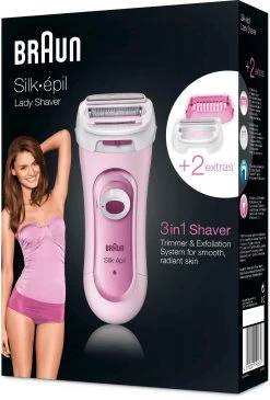 Braun Elektrisch Scheerapparaat Silk-épil Ladyshave 5-360 3-in-1 Bedraad Apparaat -Beroemde Badkleding Winkel braun elektrisch scheerapparaat silk epil ladyshave 5 360 3 in 1 bedraad apparaat roze 9