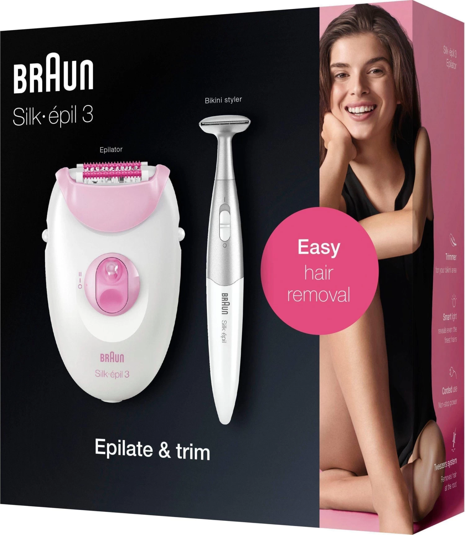 Braun Epilator Silk-épil 3 3-321 7 Braun Epilator Silk-épil 3 3-321 - Image 7
