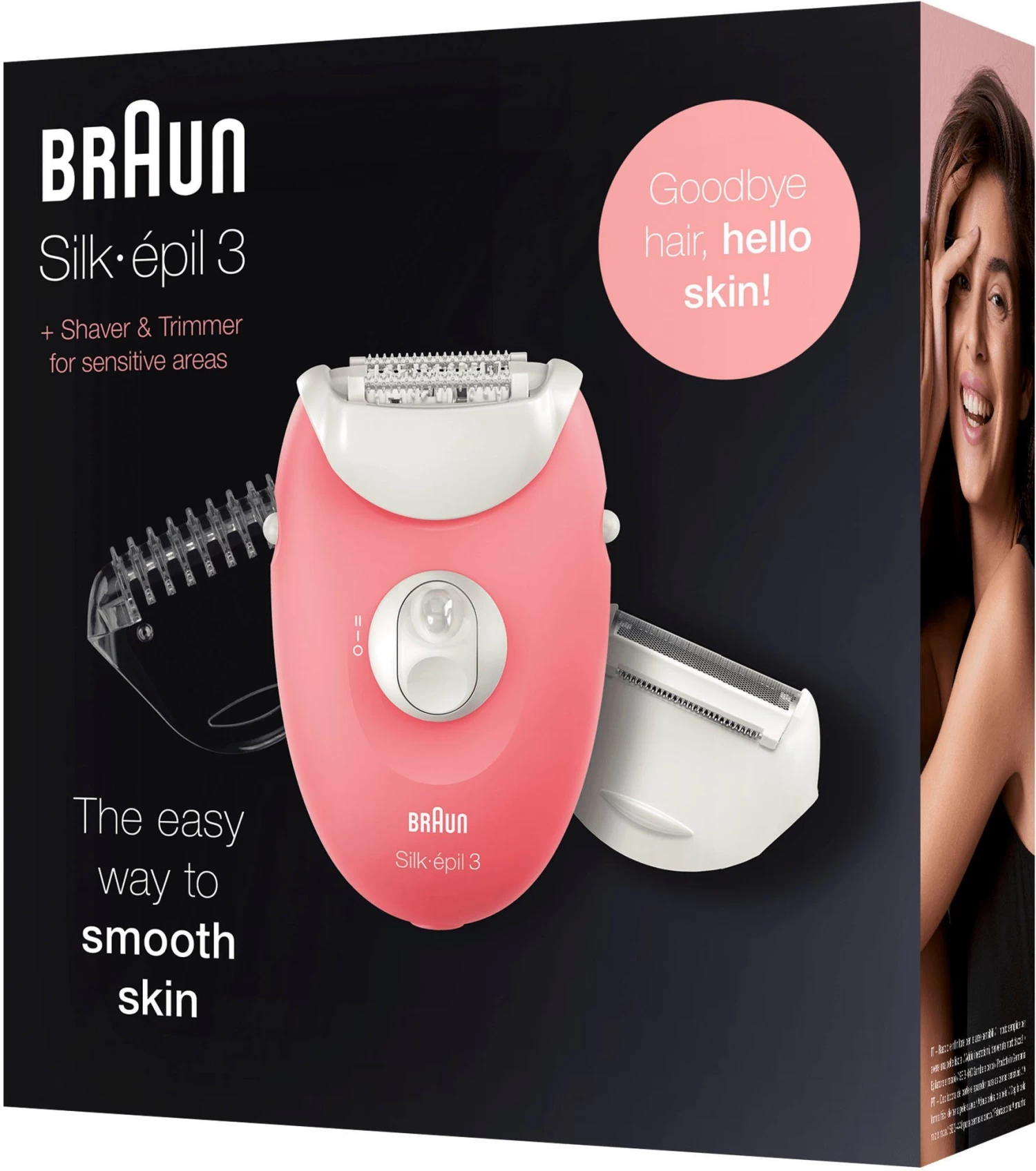 Braun Epilator Silk-épil 3 SE 3-440 Starter 3-in-1 Ontharing 4 Braun Epilator Silk-épil 3 SE 3-440 Starter 3-in-1 Ontharing - Image 4