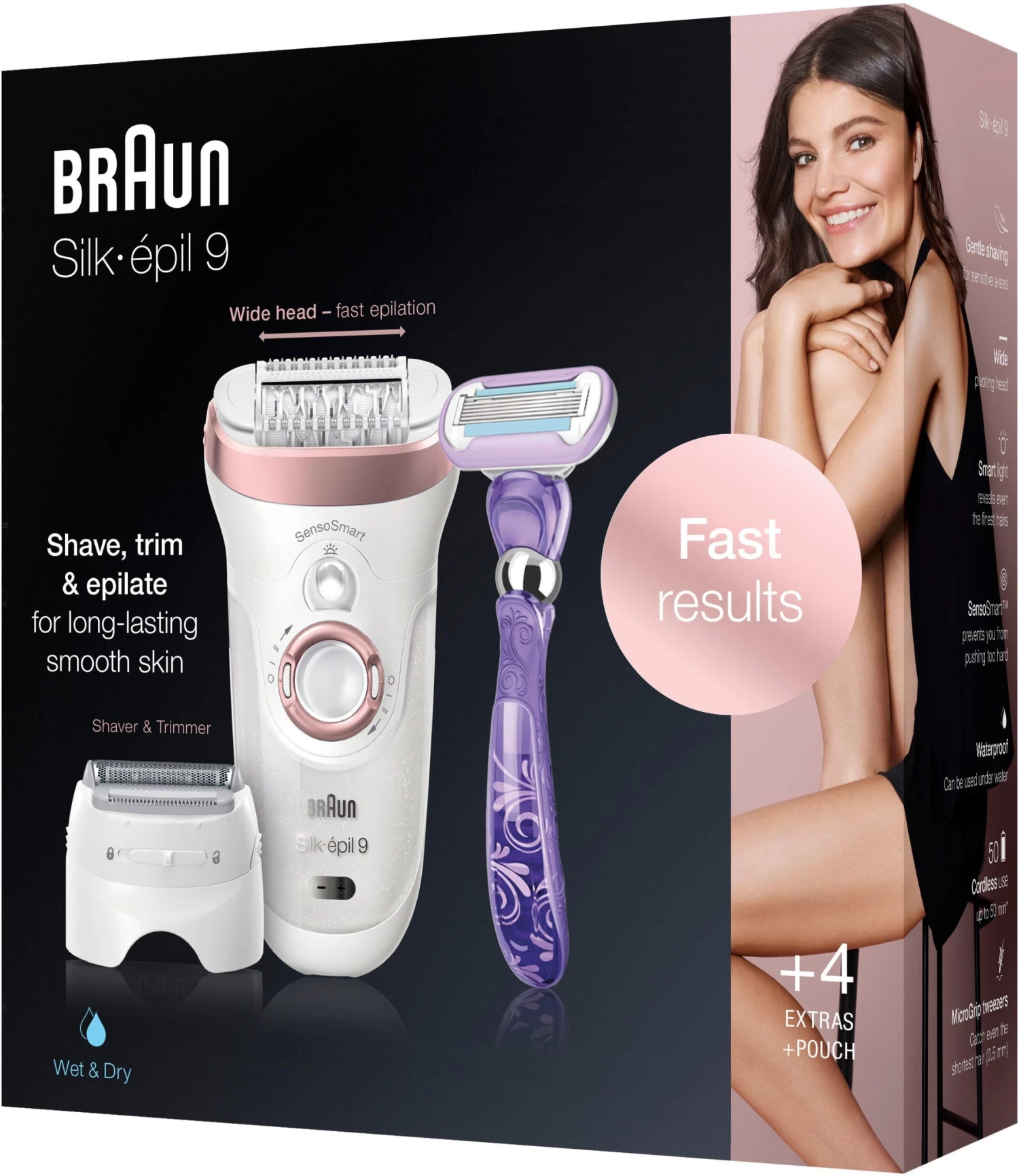 Braun Epilator Silk-épil 9 9/870 SensoSmart 6 Braun Epilator Silk-épil 9 9/870 SensoSmart - Image 6