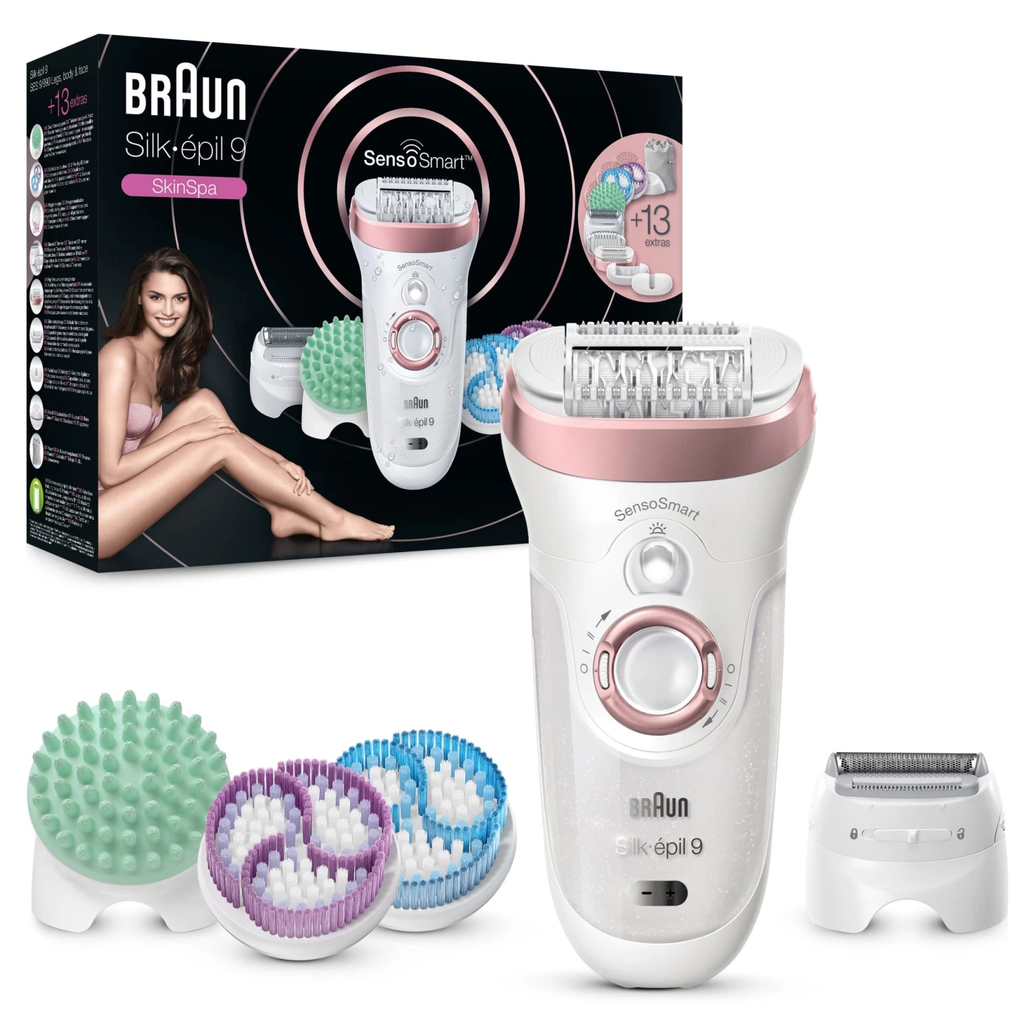 Braun Epilator Silk-épil 9 9-990 SkinSpa 1 Braun Epilator Silk-épil 9 9-990 SkinSpa