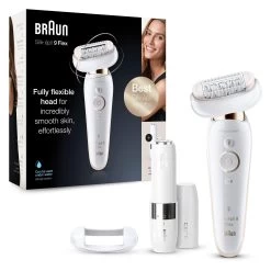 Braun Epilator Silk-épil 9 9-975 6-in-1 Draadloze Wet&Dry Ontharing – Epilator, Scheerapparaat, Peeling, Reinigingskit Voor Gezicht En Lichaam -Beroemde Badkleding Winkel braun epilator silk epil 9 flex 9 005