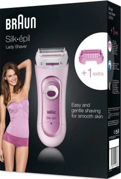Braun Ladyshave Silk-épil 5100 Draadloos Elektrisch Scheerapparaat En Trimmer -Beroemde Badkleding Winkel braun ladyshave silk epil 5100 draadloos elektrisch scheerapparaat en trimmer roze 12