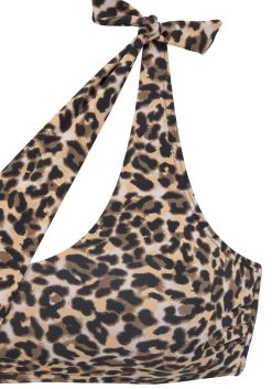 Bruno Banani Bustierbikini Gedessineerd Met Asymmetrische Snit -Beroemde Badkleding Winkel bruno banani bustierbikini gedessineerd met asymmetrische snit bruin 5