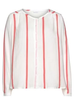 Buffalo Blouse Met Lange Mouwen Met Streepdessin 22 Buffalo Blouse Met Lange Mouwen Met Streepdessin -Beroemde Badkleding Winkel buffalo blouse met lange mouwen met streepdessin wit 6