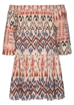 Buffalo Gedessineerde Jurk Met Ethno Print 21 Buffalo Gedessineerde Jurk Met Ethno Print -Beroemde Badkleding Winkel buffalo gedessineerde jurk met ethno print multicolor 7