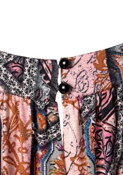 Buffalo Gedessineerde Jurk Met Smalle Rok 22 Buffalo Gedessineerde Jurk Met Smalle Rok -Beroemde Badkleding Winkel buffalo gedessineerde jurk met smalle rok roze 7