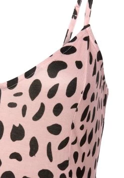 Buffalo Midi-jurk Met Stippenprint 22 Buffalo Midi-jurk Met Stippenprint -Beroemde Badkleding Winkel buffalo midi jurk met stippenprint roze 5