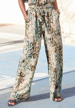 Venice Beach Shirt Met Korte Mouwen 31 Venice Beach Shirt Met Korte Mouwen -Beroemde Badkleding Winkel buffalo palazzobroek met een bindceintuur 9