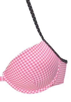 Buffalo Push-upbikinitop Florida Met Patroonmix -Beroemde Badkleding Winkel buffalo push upbikinitop florida met patroonmix roze 3