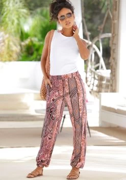 Buffalo Strandbroek Met Print All-over 22 Buffalo Strandbroek Met Print All-over -Beroemde Badkleding Winkel buffalo strandbroek met print all over roze 6