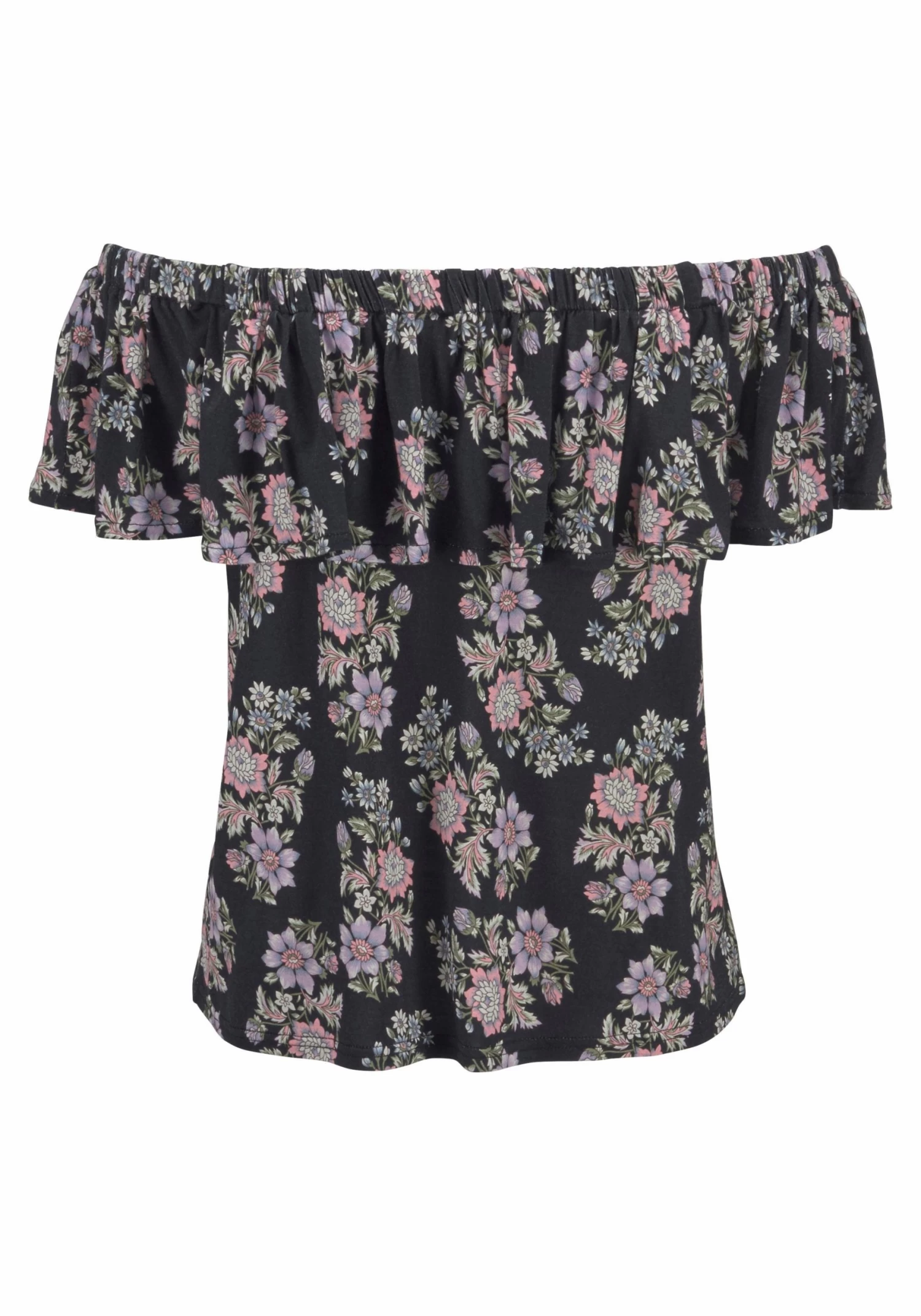 Buffalo Strandshirt In Carmenstijl Met Volant 4 Buffalo Strandshirt In Carmenstijl Met Volant - Image 4