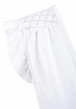 Buffalo Strandshirt Met Kanten Inzet Op De Rug 25 Buffalo Strandshirt Met Kanten Inzet Op De Rug -Beroemde Badkleding Winkel buffalo strandshirt met kanten inzet op de rug wit 5