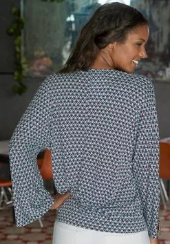 Buffalo Strandshirt V-hals -Beroemde Badkleding Winkel buffalo strandshirt v hals blauw 2