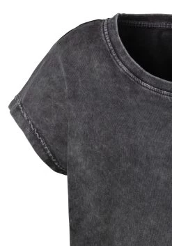 Buffalo T-shirt In Modieuze Jeanswassing 17 Buffalo T-shirt In Modieuze Jeanswassing -Beroemde Badkleding Winkel buffalo t shirt in modieuze jeanswassing grijs 3