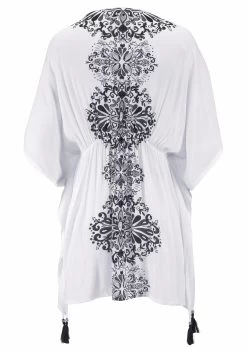 Buffalo Tuniek Van Viscose-crêpe 24 Buffalo Tuniek Van Viscose-crêpe -Beroemde Badkleding Winkel buffalo tuniek van viscose crepe wit 4