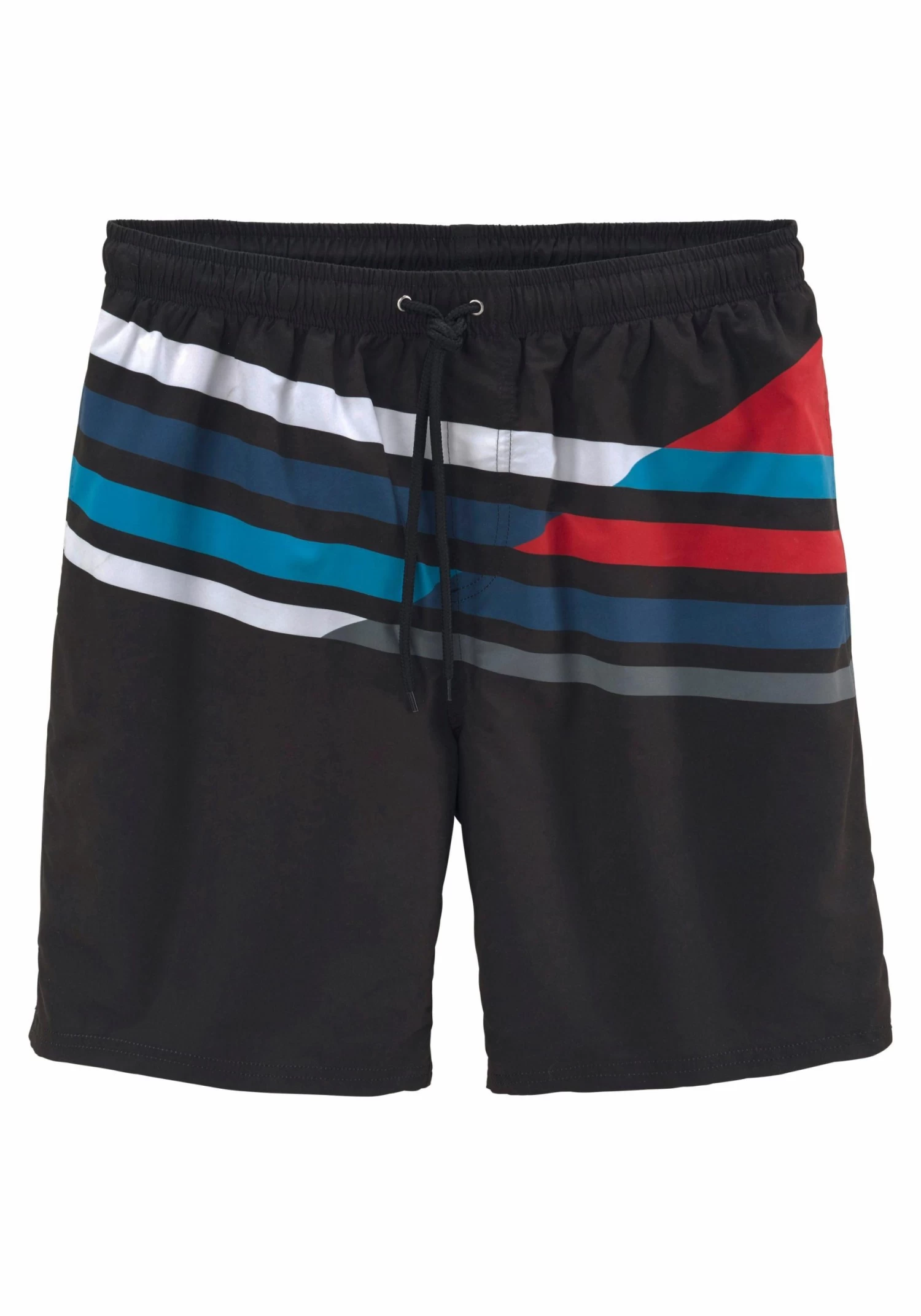 Buffalo Zwemshort In Kort En Lang Model Met Schuine Streepprint 2 Buffalo Zwemshort In Kort En Lang Model Met Schuine Streepprint - Image 2