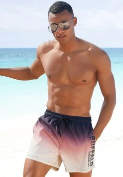 Bench. Zwemshort In Kort En Lang Model -Beroemde Badkleding Winkel buffalo zwemshort rick met verloop zwart