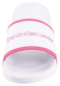 Calvin Klein Badslippers FANNY 5A *I -Beroemde Badkleding Winkel calvin klein badslippers fanny 5a i roze 3