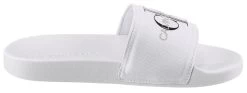 Calvin Klein Badslippers Met Een Brede Band -Beroemde Badkleding Winkel calvin klein badslippers met een brede band wit 4