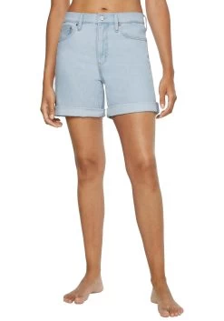 Only Short ONLSMILLA 31 Only Short ONLSMILLA -Beroemde Badkleding Winkel calvin klein short denim bermuda short met calvin klein logobadge blauw 7