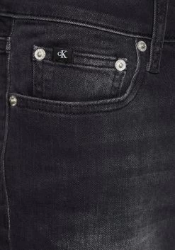 Calvin Klein Short MID RISE SHORT Met Iets Gerafelde Voetzoom -Beroemde Badkleding Winkel calvin klein short mid rise short met iets gerafelde voetzoom zwart 3