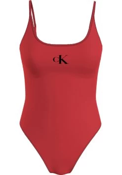 Melrose Jumpsuit 33 Melrose Jumpsuit -Beroemde Badkleding Winkel calvin klein swimwear badpak scoop back one piece rood 2