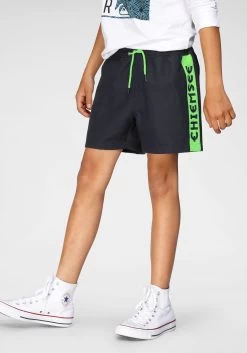 Bench. Zwemshort Met All-over Logoprint -Beroemde Badkleding Winkel chiemsee boardshort blauw 5