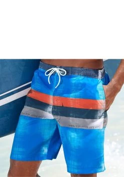 Chiemsee Zwemshort In Sportieve Look -Beroemde Badkleding Winkel chiemsee zwemshort in sportieve look blauw 4